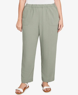 Alfred Dunner Plus Patch Pocket Pants