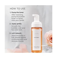 Teluris Rose Bubble Pre, Pro & Postbiotics Toner