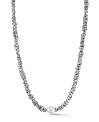 Rachel Zoe Gold Plated Beaded Pearl Necklace