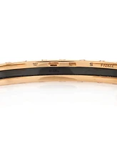 Pre-Owned Bvlgari B.Zero1 Cuff Bracelet 18K Rose Gold and Stainless Steel