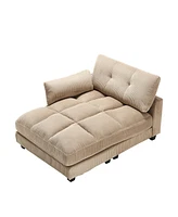 Sleeper Sofa Couch Bed,Oversized Chaise Lounge Chair Cozy Cloud Couch