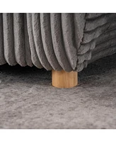 84" Corduroy Sofa Couch