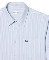 Lacoste Men's Cotton Oxford Raye Button Down Shirt - EZP