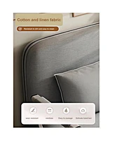Folding sofa chair grey