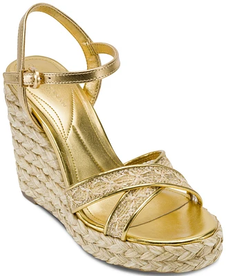 Donna Karan New York Women's Yalinda Ankle Strap Sandals