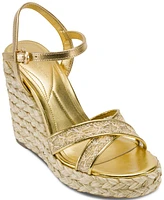Donna Karan New York Women's Yalinda Ankle Strap Sandals