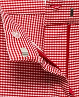 Mango Women's Gingham-Check Cropped Pants