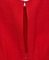 Mango Women's Pleated A-Line Dress