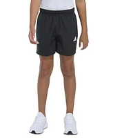adidas Big Boys Essentials Elastic-Waistband Small-Logo Woven Shorts