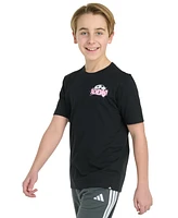 adidas Big Boy Short Sleeve Soccer Graphic T-Shirt