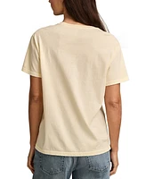 Lucky Brand Women's Cotton Have A Coke And Smile Graphic T-Shirt