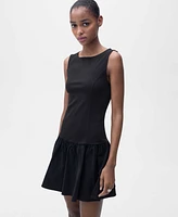 Mango Women's Short Combined Dress