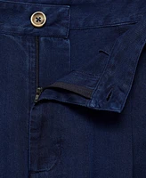 Mango Women's Denim-Effect Lyocell Pants