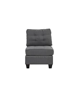 6-Piece Modular Sofa Set with Ottoman