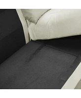 90.5" Modern Velvet Sofa for Living Rooms & More
