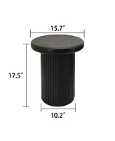 Modern Round Coffee Table with Unique Legs