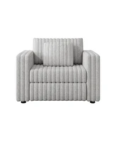 44.9" Modular Sofa Single - Highly Comfortable, Stylish & Functional for Bedroom & Living Room, Light gray