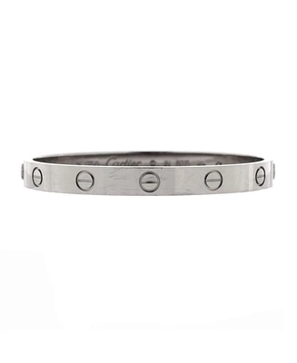 Pre-Owned Cartier Love Bracelet 18K White Gold