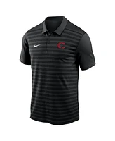 Nike Men's Black Cincinnati Reds Authentic Collection City Connect Victory Performance Polo Shirt