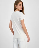 Boss Orange Women's Cotton Logo Crewneck Tee