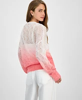 Boss Orange Women's Ombre Pointelle Sweater