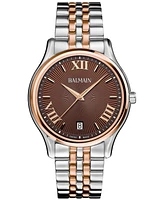 Balmain Men's Swiss Beleganza Two-Tone Stainless Steel Bracelet Watch 40mm
