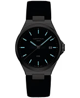 Certina Men's Swiss Ds-7 Leather Strap Watch 39mm