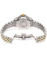 Certina Women's Swiss Ds Action Diamond Accent Two-Tone Titanium Bracelet Watch 34mm