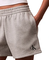 Calvin Klein Jeans Women's Fleece Logo Pull-On Shorts