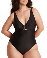 Adore Me Plus Elizabeth Swimwear Smoothing One Piece