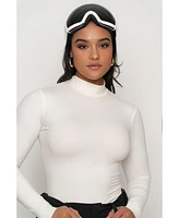 Jluxlabel Women's Turtleneck Long Sleeve Top