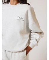 Lovall Women's All Szn Oversized Sweatshirt