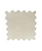 Archaistic Wavy Side Table