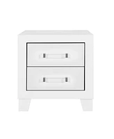 Nightstand with Drawer – Compact Bedside Table for Storage