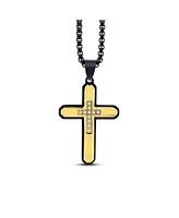 Anna Zuckerman Davant Gold Cross Necklace