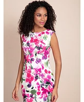 Alie Street London Women's Pippa Shift Knee Length Dress