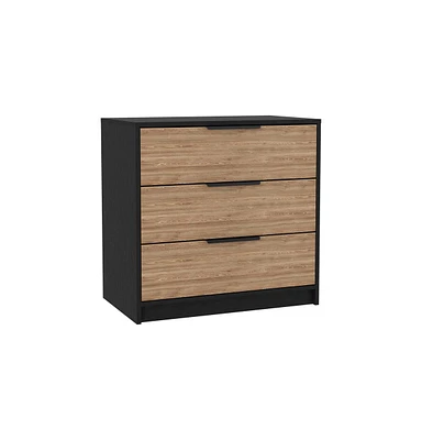 Three Drawer Dresser for Bedroom Organization and Home Storage