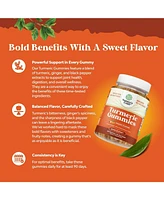 Turmeric Curcumin Gummies | Immune Booster Turmeric Gummies | for Joint Support and Advanced Skin Care | Peach Flavor | 60ct
