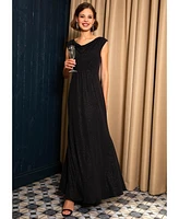 Alie Street London Women's Cruise Cowl Neck Maxi Dress