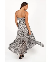 Petal and Pup Women's Achanti Pleated Maxi Dress