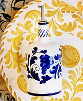 Vietri Arezzo Cobalt Olive Oil Bottle