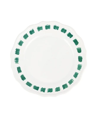 Vietri Lisbon Stitch Salad Plate