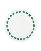 Vietri Lisbon Stitch Salad Plate