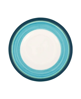 Vietri Lisbon Stripe Salad Plate
