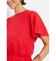 Lscn by Lascana Women's Tie Back Romper
