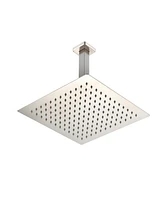 Ceiling Mounted Shower System Combo Set With Handheld And 10 Shower Head