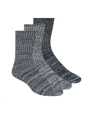 Scotch & Soda Men's 3-Pack Ribbed Crew Dress Socks