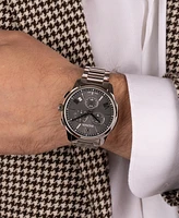 Balmain Men's Swiss Chronograph Madrigal Stainless Steel Bracelet Watch 42mm
