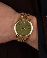 Balmain Men's Swiss Classic R Gold Pvd Stainless Steel Bracelet Watch 41mm