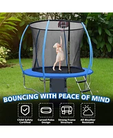 12FT Trampoline with Enclosure